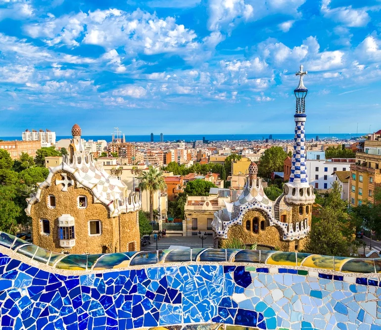 Visite du Parc Guell avec des enfants