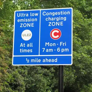Visiter Londres en van / 4X4 : zones Lez et Ulez