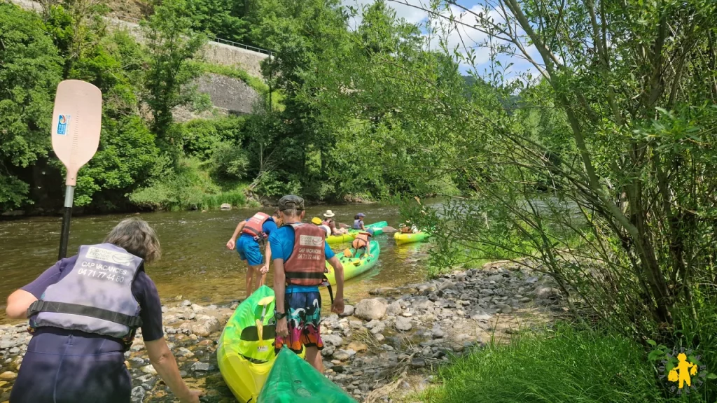 Notre week-end dans les gorges de l'Allier en famille