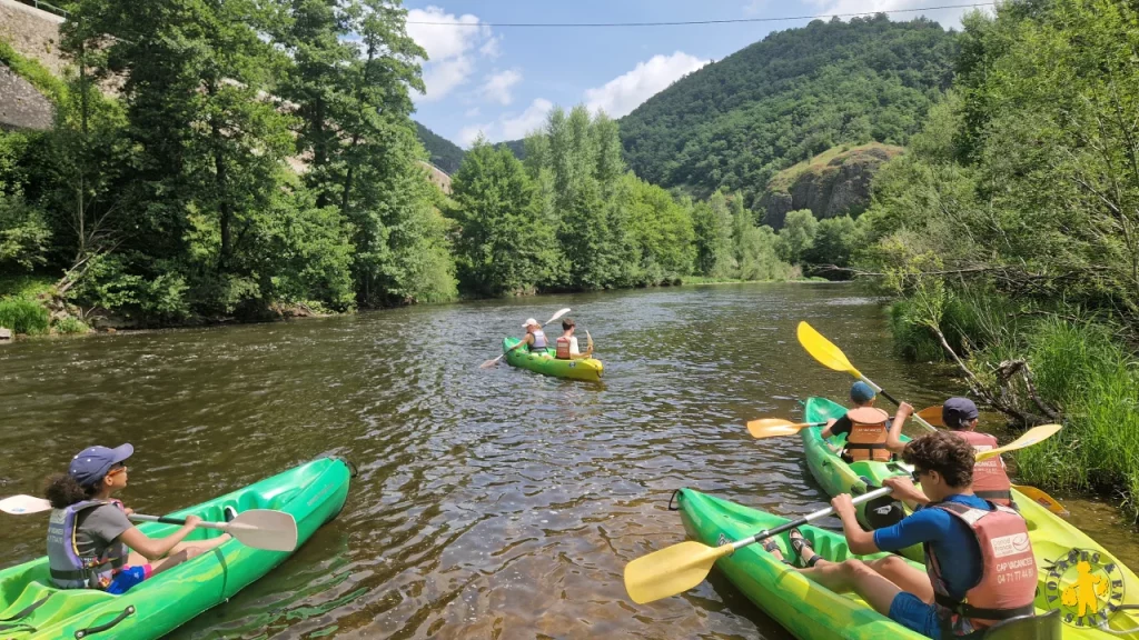 Notre week-end dans les gorges de l'Allier en famille