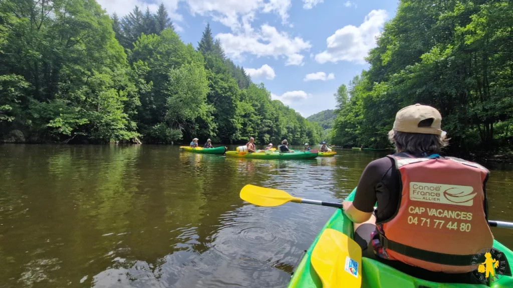 Notre week-end dans les gorges de l'Allier en famille