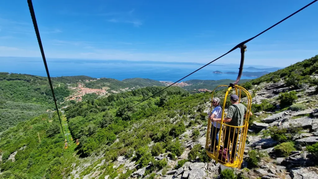 Séjour sur l'île d'Elbe en tribu