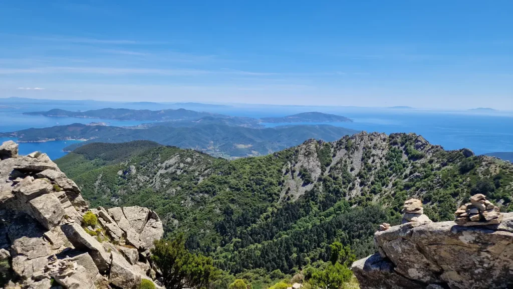Séjour sur l'île d'Elbe en tribu