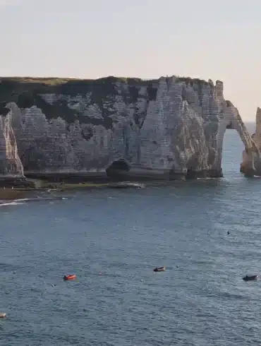 Etretat en famille