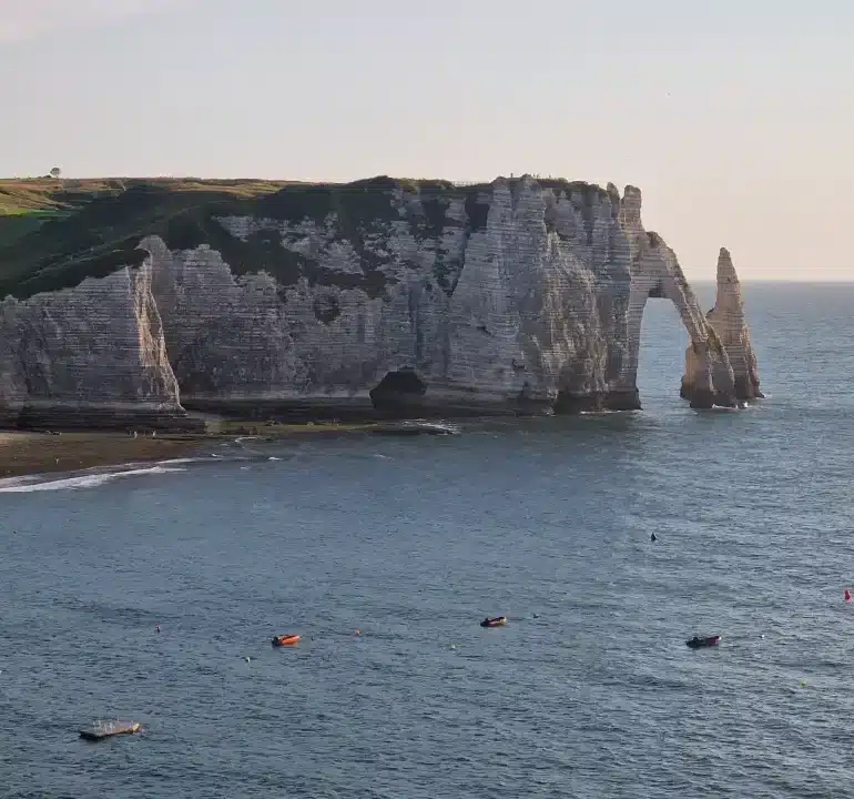 Etretat en famille