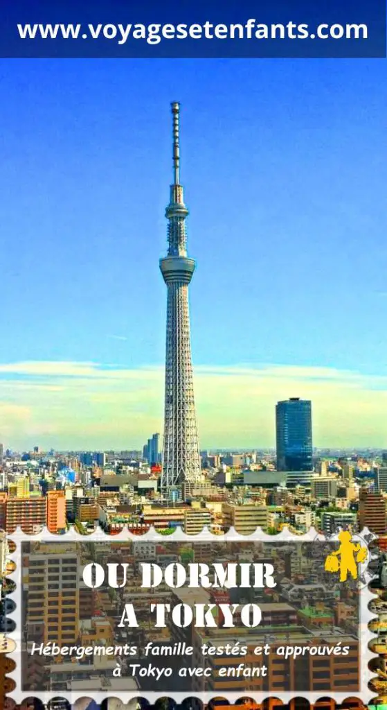 où dormir à Tokyo avec enfant