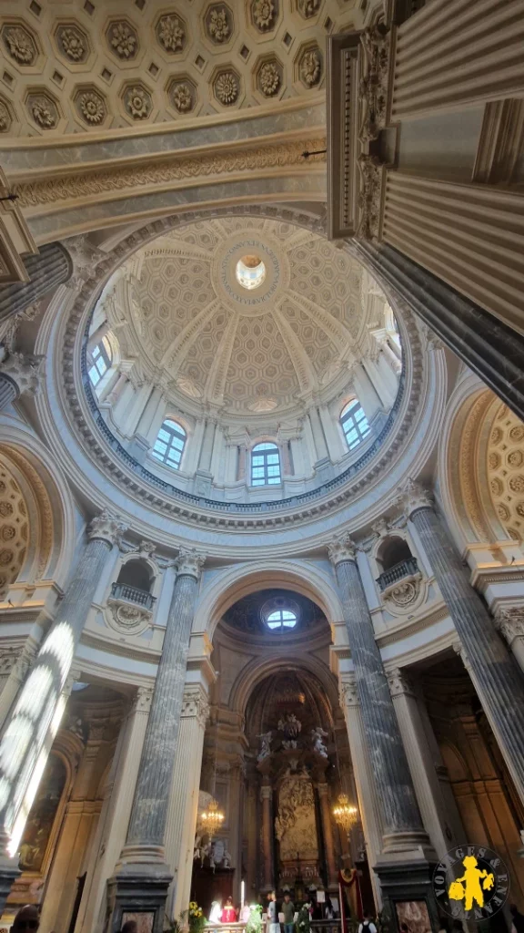 Visite de la Basilique de Superga, avec vue sur les Alpes