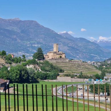 Val d'aoste avec enfant