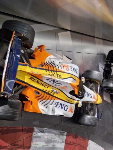 Musee automobile en famille