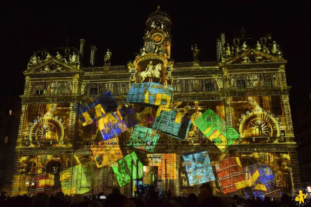 fete des lumières en famille
