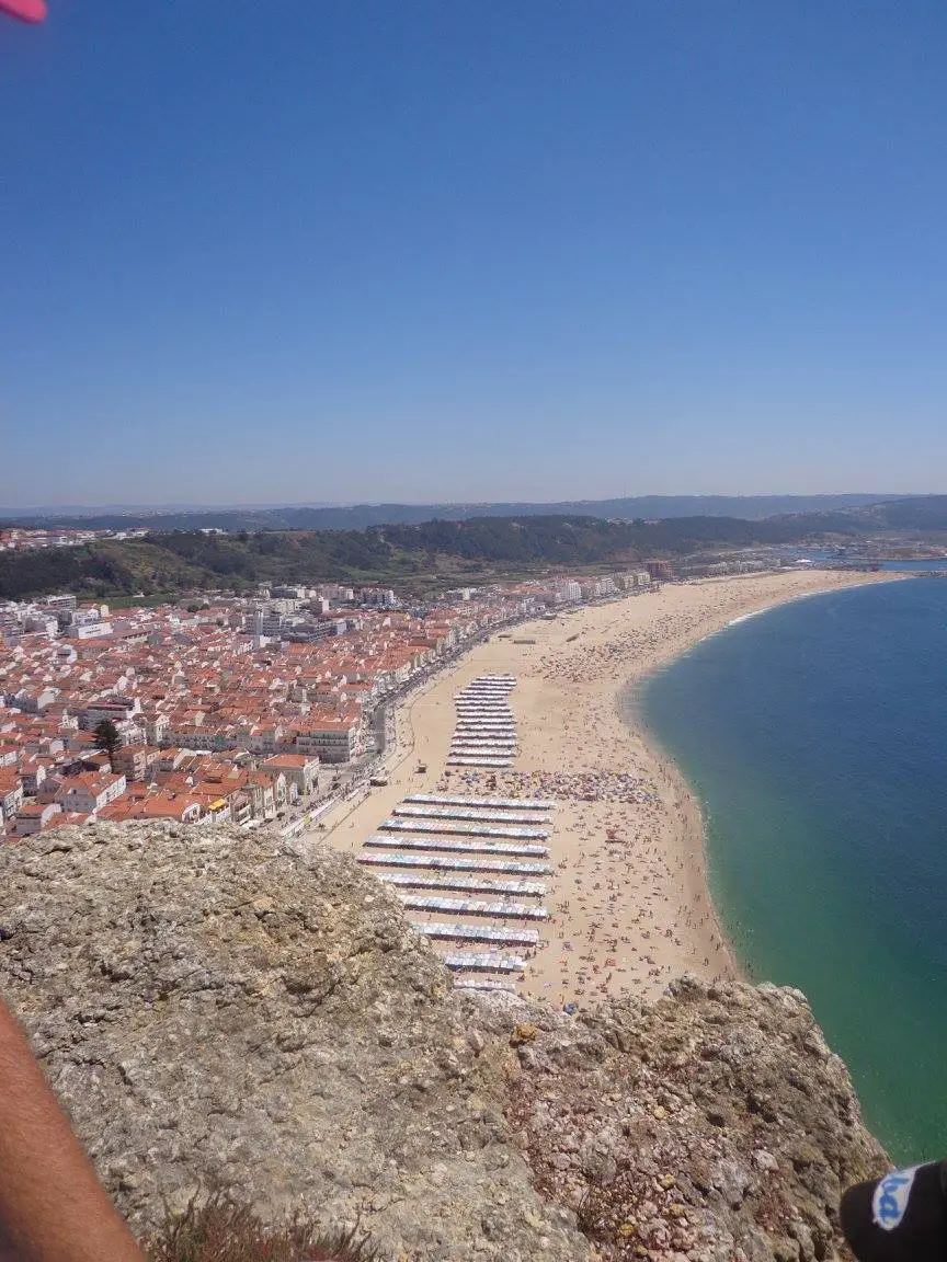 Nazare portugal en famille