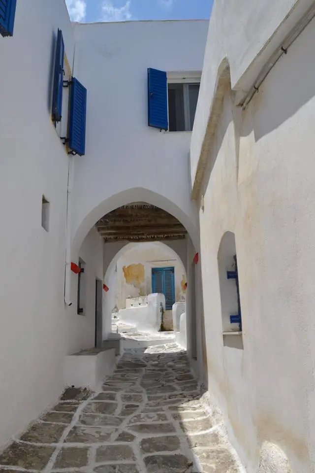 Paros avec bébé