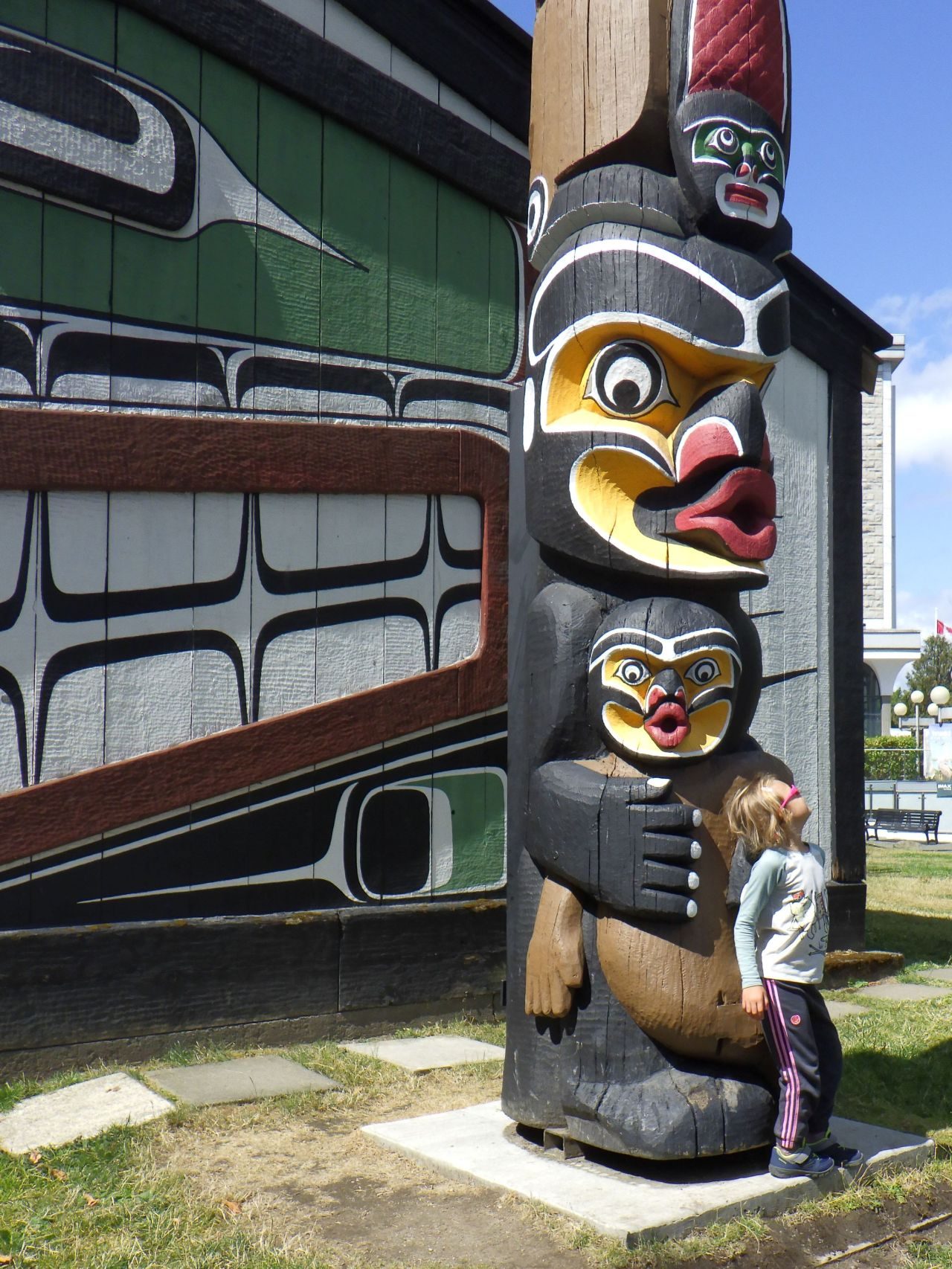 ouest canadien avec enfants