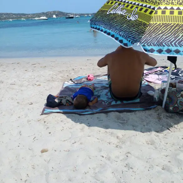 Vacances en Corse en camping avec bébé