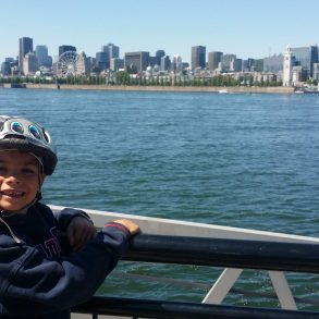 Montréal à velo et en famille