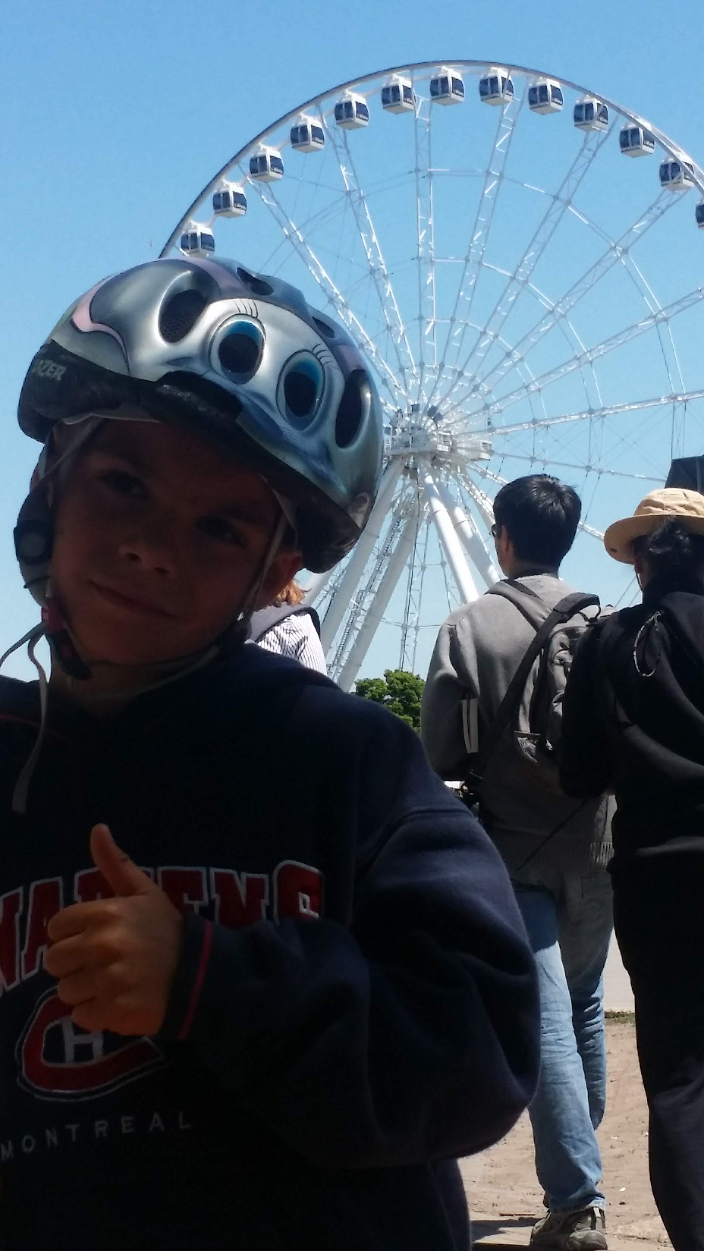 Montréal à velo et en famille