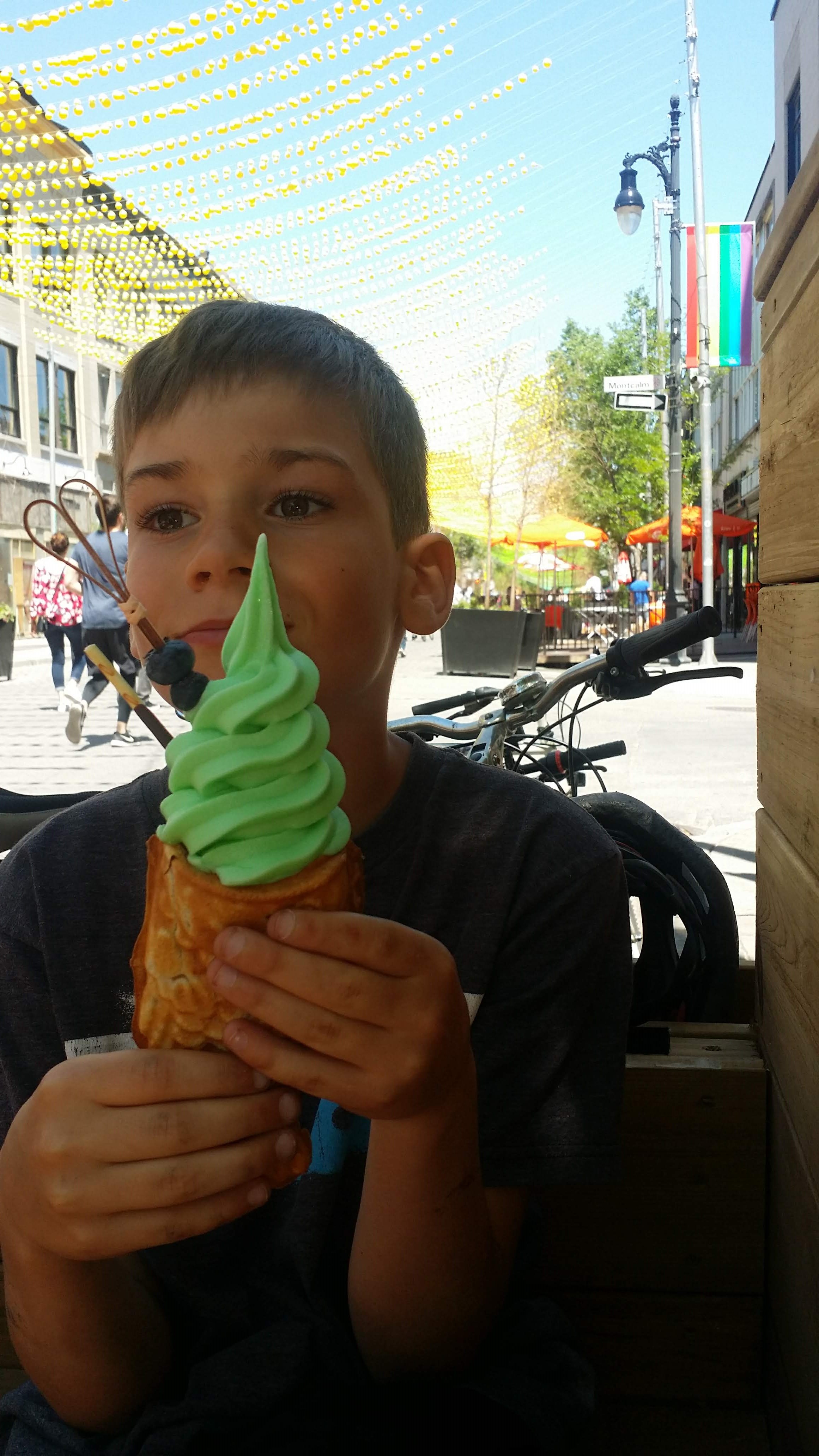 Montréal à velo et en famille