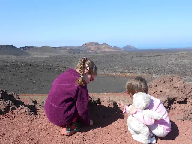 Lanzarote avec des enfants