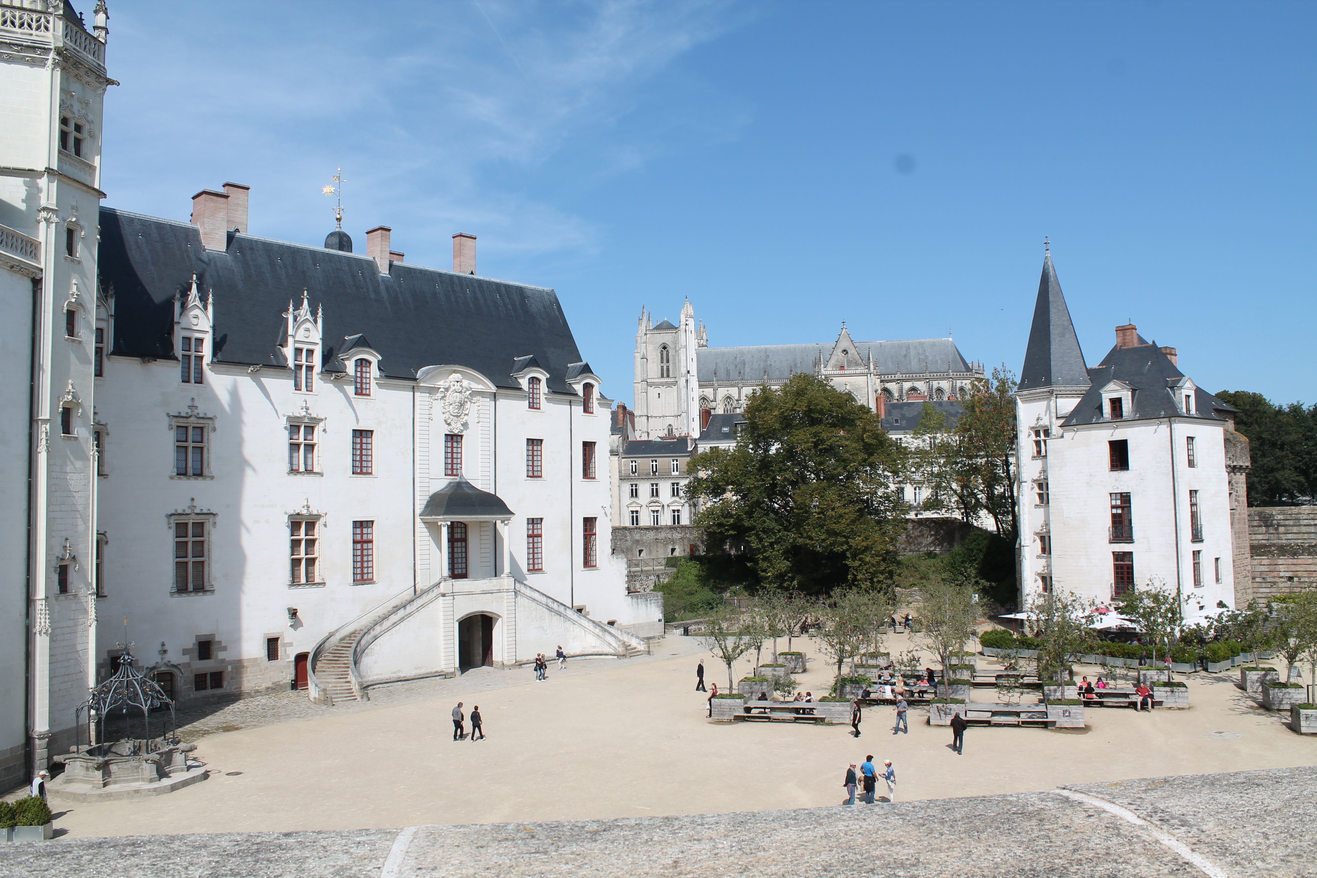 Nantes avec enfant château des Ducs de Bretagne