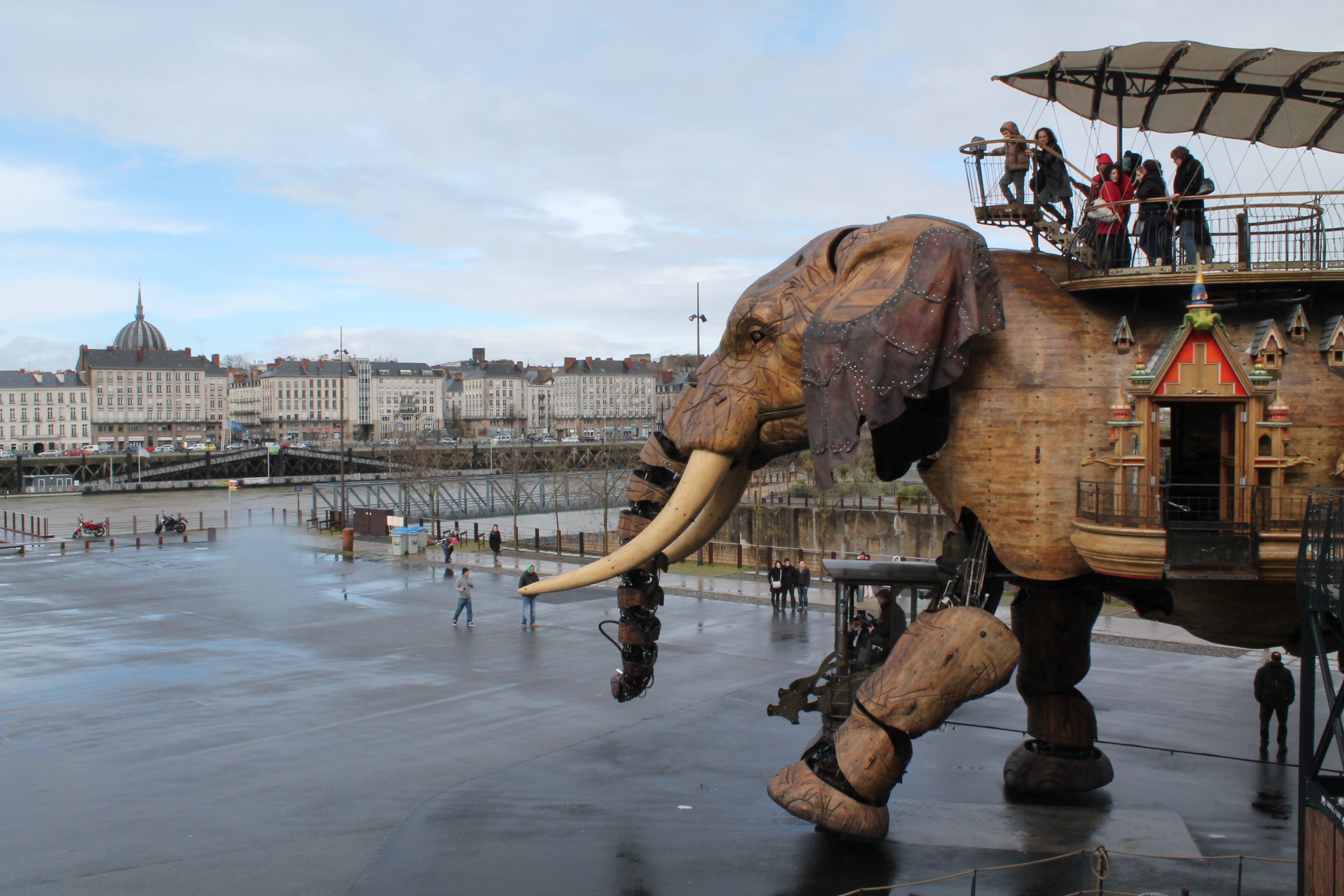 Nantes éléphant Machines de l'île