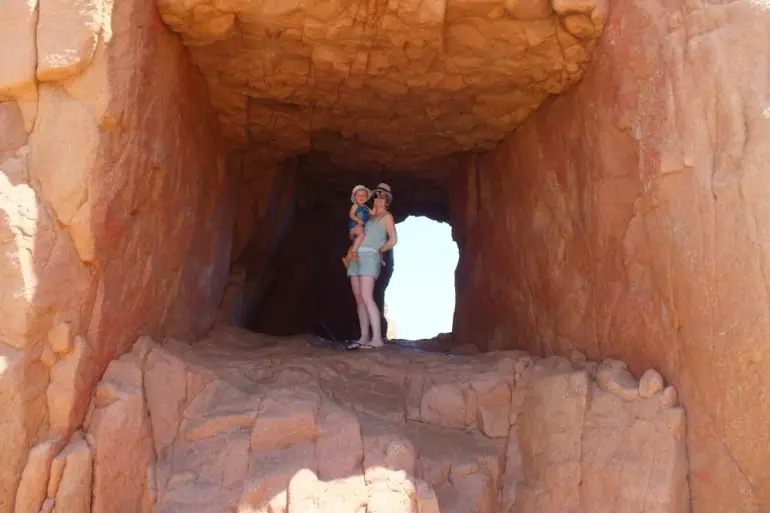 Bébé Louise en Sardaigne